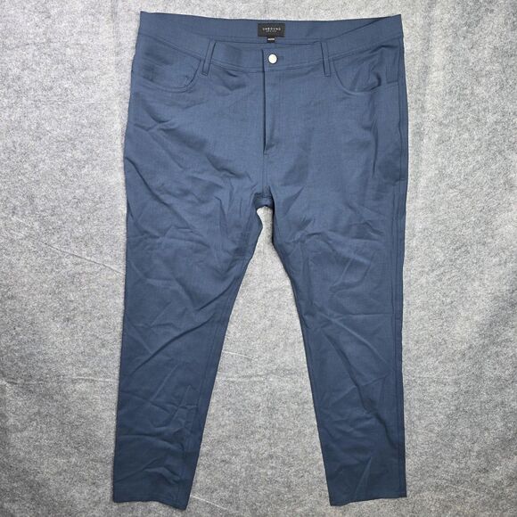 Unbound Merino Travel Pants Mens 40x30 Blue Merino Wool 5-Pocket Canada - Picture 1 of 8